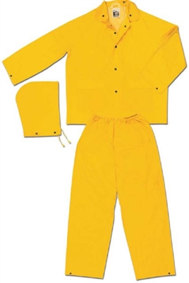 MCR 2903 3-Piece Yellow Classic Rain Suit