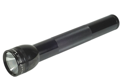 Mag-Lite S3D016 Black Mag-Light 3-Cell D-Cell Flashlight