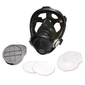 Sperian 322510 Survivair Premium Plus (NOISH) S-Series Half Mask Respirator With OV/N95- Medium/Large