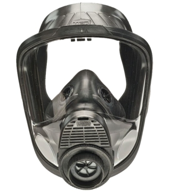 MSA 10083799 Advantage 4000 Hycar Twin-Port Respirator With Rubber Head Harness - Small