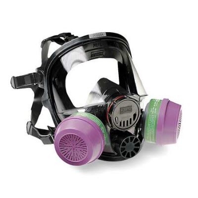 North Safety 760008A Silicone Full Facepiece Respirator