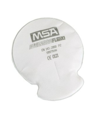 MSA 818346 Flexi-Filter N95 Pads For Advantage Respirators