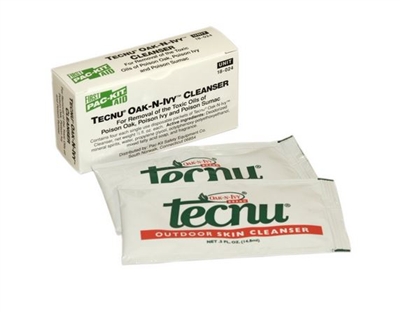 Pac-Kit 18-024 Tecnu Oak'N'Ivy Cleanser Packets