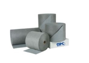 SPC HT153 15" x 300' Medium Weight Single Perforated High Traffic Sorbent Roll With BattleMat