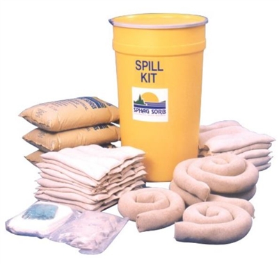 Sphag Sorb SS-55SRK Spill Response Kit - 30 To 45 Gallon