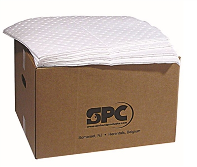 SPC SXT100 15" x 19" Heavy Weight SXT Oil only Sorbent Pads