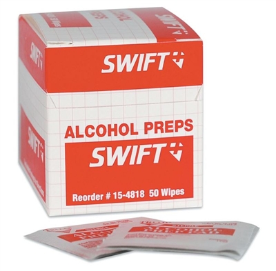 North Safety 154818-H5 Alcohol Wipes