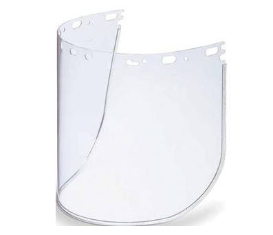 Sperian 11390057 Protecto-Shield Faceshield - Clear Wide Aluminum Bound Acetate Visor