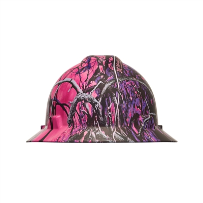 MSA 10204779 Muddy Girl V-Gard Hydro Dip Slotted Hard Hat