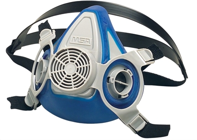 MSA 815696 Advantage 200 LS Half Mask Respirator With 2-Piece Neckstrap - Small