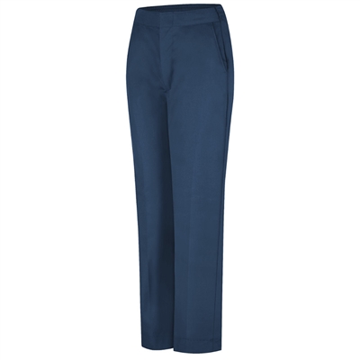 Red Kap PT59 Women's Half-Elastic Work Pant - 34 Unhemmed