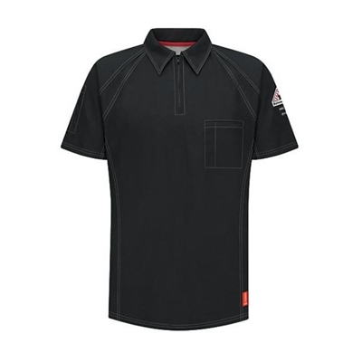 Bulwark QT10 iQ Series Flame Resistant Short Sleeve Polo