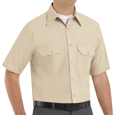 Red Kap SP60 Men's Solid Dress Uniform Shirt