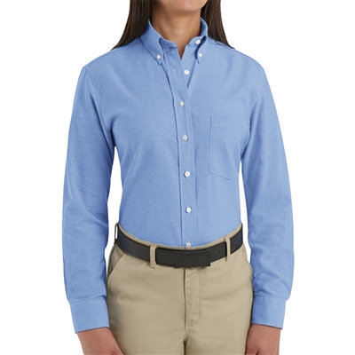 Red Kap SR71 Women's Long Sleeve Executive Oxford Dress Shirt