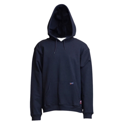 Lapco SWHFR14NY Navy FR Hoodie Sweatshirt