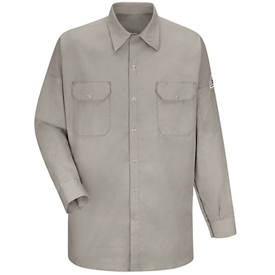 Bulwark SWW2SY Silver Welding Work Shirt