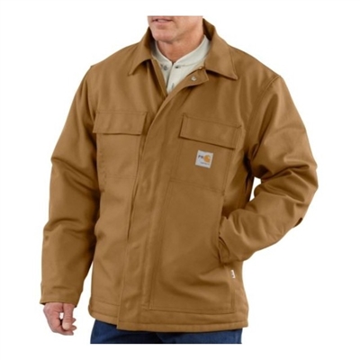 Carhartt 101618 Flame-Resistant Quilt Lined Duck Traditional Coat